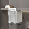 [Procesamiento Personalizado] Caja de Almacenamiento para Mascarillas Faciales de Baño y Bastoncillos de Algodón, Gabinete de Pared sin Taladro, Almacenamiento de Gabinete de Espejo de Baño para Encimera