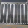 Portas sanfonadas industriais, portas sanfonadas de aço isoladas elétricas padrão europeu, portas industriais de grande vão para armazéns, fabricante exportador de comércio exterior