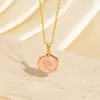 Moda Transfronteriza Accesorios de Flor de Tulipán Collar Estilo Dulce Colgante Pequeño de Flor Fresca Cadena para Suéter Versátil con Temperamento