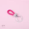 Mini Llavero de Coche para Mujer Lindo Popular en Internet Estilo Coreano ins Llavero para el Hogar Colgante Cuerda Trenzada con Incrustaciones de Diamantes de Alta Calidad