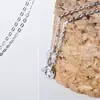 Europa e Estados Unidos mais vendidos corrente de cruz banhada a ouro cobre moda versátil requintado colar direto da fábrica alta qualidade joia de corrente 0