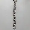 Corrente de Clipe de Papel Prateada Corrente Galvanizada Acessórios para Joias DIY Miçangas Produto Acabado Chaveiro de Boneca Corrente Pendurada Feita à Mão Venda por Atacado