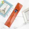 Mini Funda Individual para Bolígrafo de Cuero PU Estuche de Cuero para Almacenamiento de Lápiz de Cejas Belleza Papelería Estudiantil Regalo de Promoción