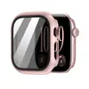 Adecuado para Apple iWatch Series 12: Funda protectora anti-miradas, funda y protector de pantalla integrados con acabado brillante para iWatch Series 12