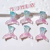 Resina atacado acessórios DIY telefone fivela de sapato chapéu adesivos de cola creme fonte de mercadorias transfronteiriça série oceano glitter estrela-do-mar