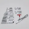 Logotipo de coche 4x4 de tracción en las cuatro ruedas, personalidad de coche, pegatina para coche, V6 V8, metal, logotipo de coche modificado, logotipo de cilindrada