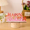 Presente de Dia dos Namorados de Novo Produto Transfronteiriço Carta de Amor Decoração Decorativa de Corte em Forma de Coração Decoração para Casa Casamento Festa