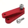 Bloque de Ajuste de Límite de Aleación de Aluminio Regla Marcadora para Carpintería Limitador Regla de Acero Posicionador Tablero de Madera Bisel Herramienta Manual