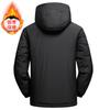 Chaqueta de Algodón para Deportes de Invierno 2022 Ropa de Algodón para Hombre Abrigo Grueso Cálido con Capucha de Tres Rayas para Hombre