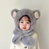 Gorro de Bebé Otoño e Invierno Lindo Cordero Bebé Felpa Protección de Orejas Gorro Cálido y Grueso de Punto para Niños y Niñas Invierno
