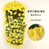 Hortensia Flor Decorativa de Seda Artificial Violeta Simulada para Pared de Boda, Decoración de Ventana y Balcón, Flor Falsa de 18 Cabezas