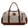 Bolsa de equipaje de moda estilo coreano para viajes de corta distancia para mujer, Bolsa de almacenamiento casual para salidas de viaje, Bolsa ligera simple para yoga y fitness, Cruzada