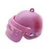 PUBG (PlayerUnknown's Battlegrounds) artículos de juego: Llaveros creativos con los personajes "Pato Amarillo Pollo" y casco de Nivel 3