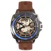 Relojes de Hombre al por Mayor Transfronterizos Reloj de Cuarzo de Moda Popular Casual con Correa de Silicona Reloj Personalizado de Hombre con Esfera Hueca