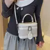 Bolso Bandolera Tipo Cubo Minimalista de Moda 2026, Bolso Versátil Nuevo para Mujer, Bolso de Mano Único Cuadrado Diagonal de un Solo Hombro, Moderno