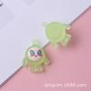 Joias de resina DIY animal de desenho animado luminoso decoração fofa pingente patch para copo d'água cola de creme capa de celular Atacado