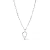 Collar con anillo microincrustado para mujer, cadena para clavícula de nicho, nueva explosión 2025, lujo ligero, alta gama, accesorios de cadena para suéter, versátil