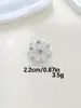 Botões Metálicos em Formato de Flor para Suéteres, Casacos, Sapatos, Chapéus, Vestidos Festivos, Botões Decorativos Costurados à Mão, Botões de Flor para DIY em Estoque
