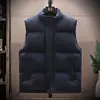 Nuevo chaleco de algodón acolchado de moda para mujer, prenda exterior gruesa, estilo de pareja a juego, chaleco de hombre de moda, prenda exterior de otoño e invierno para hombre