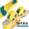 Plantilla deportiva para hombre y mujer, acolchado completo, absorción de impactos y alivio de la presión, ligera, alta elasticidad, suave, para correr, se puede cortar libremente, acolchado completo