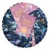 Cartões de Céu Estrelado Sonhador de Novo Modelo Transfronteiriços com Texto Inspirador e Motivacional, Cartões de Bênção, Cartões Decorativos com Adesivo Forte, Podem Ser Escritos à Mão