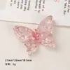 Acessórios de Resina Desenho Animado DIY Enfeites Levemente Translúcidos Borboleta Cola de Creme Presilhas de Cabelo Capas de Celular Fivelas de Sapato Chaveiros Pingentes Combinando