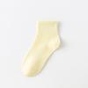 Calcetines de Algodón Puro para Mujer, Primavera y Verano, Sin Costuras, Suaves, Algodón Peinado, Antiolor, Absorbentes de Sudor, Transpirables, Antibacterianos, Calcetines Cortos Deportivos, Venta al por Mayor Transfronteriza