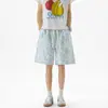 2026 Shorts de Praia Estampados Florais Completos Masculino Verão Tendência Marca Calças Florais Americanas Férias na Praia Secagem Rápida Calças de Cinco Pontos