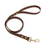 Set de Collar y Correa para Gato y Perro de Color Sólido de PVC, Set de Dos Piezas Impermeable y Resistente a la Suciedad para Mascotas, Personalizable desde la Fábrica de Origen