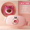 Boneca Urso Morango Desenho Animado Cinto Aquecedor de Útero Dispositivo de Alívio da Dor Menstrual Bolsa Térmica para Dor do Período Menstrual Cinto para Cintura