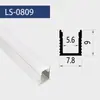 Luz LED Trough Line Light Luz de Alumínio Embutida com Perfil de Alumínio Sem Design de Luz Principal Tira de LED Luz LED Oculta