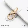 Accesorios de pinza de langosta de aleación de zinc de alta calidad para colgantes de bricolaje, cierres de pulsera, cierres de collar, cierres de cadena de extensión y conectores de extremo multicolor