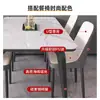 Mesa de Comedor Rectangular de Piedra Sinterizada Brillante Italiana y Juego de Sillas para Hogar Apartamento Pequeño Lujo Ligero Minimalista Moderno Apartamento de Alquiler