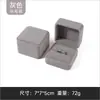 Directo de Fábrica Caja de Joyería de Tela Larga de Felpa de Ocho Lados Empaque para Anillo Pulsera Collar Adorno En Stock Venta al por Mayor