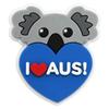 Sapatos da Série Koala Australiano Mais Vendida da Amazon, Fivelas de Sapato de Flor, Tamancos, Acessórios de Sapato Decorativos Removíveis DIY