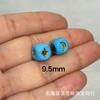 Porcelana Alta Magnesita Turquesa Dharma Koi Estrela Urso Acessórios Feitos à Mão DIY Wen Play Acessórios de Moda Contas de Buda
