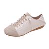 Zapatos Japoneses Artísticos de Cuero Suave de una Capa para Mujer Mori Set de Dos Usos para Pie Zapatos Casuales de Suela Blanda Primavera y Verano Nuevos Zapatos Vintage