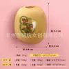 Adesivo de Geladeira Estéreo Vermelho Criativo Comida Brincadeira Microescala Simulação Boutique Lótus Borrifo Kiwi Australiano Laranja Maçã Decoração de Frutas