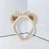 Diadema para Lavar el Cabello para Mujer Linda 2025 Nuevo Dibujo Animado Headwear Lavar la Cara Aplicar Mascarilla Diadema Antideslizante Diadema de Felpa