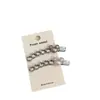 Presilha de Cabelo Estrela de Cinco Pontas com Diamantes Cintilantes Estilo Delicado Mickey, Presilha Lateral de Alto Padrão, Pente de Cabelo Exquisito, Acessório de Cabelo para Meninas