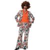 Moda Europea y Americana Transfronteriza Ropa Hippie Retro Estampada Disfraz de Baile DJ Disco Disfraz Hippie