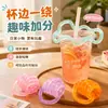 Brinquedo de Silicone Twist 2026, um brinquedo para aliviar o estresse com formas geométricas e um design em degradê roxo, perfeito para redução do estresse e treinamento de concentração