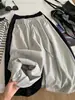 Calça pantalona de corte curvo, estilo minimalista coreano, para mulheres, caimento relaxado, emagrece, versátil, calça casual para mulheres baixinhas, coleção de outono 2026