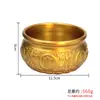 Latón Baifu Piscis Nafu Adornos Artesanales Shajin Pequeño Yuanbao Oficina Adornos de la Cornucopia