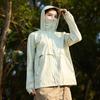 Ropa de Protección Solar para Mujer Sensible al Hielo Ligera Super-lucidora Ropa de Protección Solar Ropa para la Piel para Hombre Anti-ultravioleta de Secado Rápido Transpirable Ropa de Protección Solar