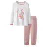 Conjunto de Roupa Íntima Infantil Algodão Desenho Animado Crianças Médias e Grandes Roupas de Outono Calças de Outono Conjunto de Roupa Íntima para Bebê Pijamas para Bebê para Cabelo