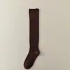 Calcetines Baiduidui, calcetines de algodón finos para pantorrilla de primavera y verano, calcetines largos transpirables, calcetines hasta la rodilla para mujer, calcetines de tubo alto, serie Miu al por mayor