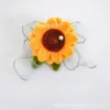 Producto Terminado Palo Retorcido Flor de Muñeca Accesorios de Girasol Decoración Linda de Cabeza de Flor Regalo Artículo de Comercio Exterior Más Vendido