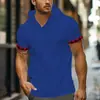 Ropa europea y americana nueva transfronteriza para hombre, camisetas deportivas casuales de manga corta para hombre primavera-verano, sudaderas con capucha de talla grande de comercio exterior, modernas y geniales