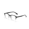 Xunge Gafas Coloridas de Montura Grande para Hombre, Monturas Cuadradas Artísticas Color Caramelo, Se Pueden Adaptar Lentes, Tr90